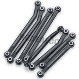 Metal High Clearance Chassis Link Rods Set for 1/18 RC Crawler Traxxas TRX4M Bronco Defender Upgrade Parts