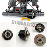Aluminum Axle Diff Gear Case Center Differential Shell for Axial RBX10 AXI03005 1/10 RC Crawler Car