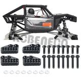 4PCS Aluminum Shock Damper Towers Mount Kit for Axial SCX10 III