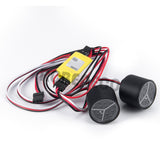 Bright LED Lights Headlights 3 Modes for Axial SCX10 III AXI03006 AXI03007