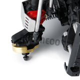 2pcs Brass Heavy Weight Outer Portal Drive Housing for AXAIL SCX10 III AXI03007 Capra 1/10 RC Crawler Car