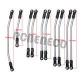 Metal 324mm Wheelbase Unassembled Link Set for Axial SCX10