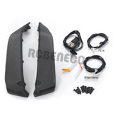 RC Crawler Wheel Eyebrow Lights Mud Fender & LED Lamp for 1/10 Axial SCX10 III AXI03007 Jeep Wrangler AXI03006 Gladiator