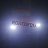 RC Crawler Wheel Eyebrow Lights Mud Fender & LED Lamp for 1/10 Axial SCX10 III AXI03007 Jeep Wrangler AXI03006 Gladiator