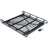 RC Roof Rack Metal Luggage Carrier with LED Light for 1/10 RC Crawler Car Axial SCX10 III AXI03006 AXI03007 Jeep Gladiator Upgrades