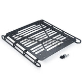 RC Roof Rack Metal Luggage Carrier with LED Light for 1/10 RC Crawler Car Axial SCX10 III AXI03006 AXI03007 Jeep Gladiator Upgrades
