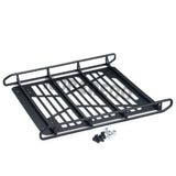 RC Roof Rack Metal Luggage Carrier with LED Light for 1/10 RC Crawler Car Axial SCX10 III AXI03006 AXI03007 Jeep Gladiator Upgrades