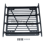RC Roof Rack Metal Luggage Carrier with LED Light for 1/10 RC Crawler Car Axial SCX10 III AXI03006 AXI03007 Jeep Gladiator Upgrades
