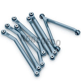 7pcs High Clearance Chassis Links Pull Rod for Axial SCX24 1/24 RC Crawler Car