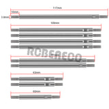 Stainless Steel Link Rod Unassembled Kit 313/324mm Wheelbase for TRX4