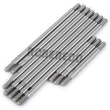 Stainless Steel Link Rod Unassembled Kit 313/324mm Wheelbase for TRX4
