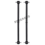 Aluminum Alloy Rear CVD Drive Shafts Dogbone for 1/10 Tamiya DT02 DF03 RC Buggy Upgrade Parts#Color:1Pair