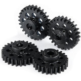 RCBENECO 24T 25T 26T 27T Mod 1.5 Hardened 40CR Steel Pinion Gear Set 8mm Bore for 1:5 X Maxx 6S / X Maxx 8S / XRT 1/6 8S Monster 4WD Truck Upgrades