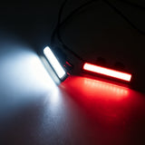 RCBENECO RC Light Bar Kit Front and Rear Lights Set for ARRMA 1/16 Gorgon GROM 4X4 & Quake GROM 4X4 RC Car Upgrade