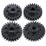 RCBENECO 24T 25T 26T 27T Mod 1.5 Hardened 40CR Steel Pinion Gear Set 8mm Bore for 1:5 X Maxx 6S / X Maxx 8S / XRT 1/6 8S Monster 4WD Truck Upgrades