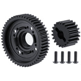 RCBENECO Steel Center Diff Output Gear 51T Input Gear 20T Medium Differential Gear Set for TRA-XXAS 1/5 X-MAXX 8S 1/6 XRT