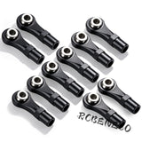 M2.5 Extended Ball Joints 10Pcs/Set Suspension Ball Heads Upgrade Parts for 1/18 RC Crawler Traxxas TRX4-M