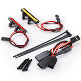 RCBENECO RC Light Bar Kit Front and Rear Lights Set for ARRMA 1/16 Gorgon GROM 4X4 & Quake GROM 4X4 RC Car Upgrade