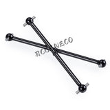 Aluminum Alloy Rear CVD Drive Shafts Dogbone for 1/10 Tamiya DT02 DF03 RC Buggy Upgrade Parts#Color:1Pair