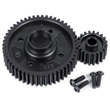 RCBENECO Steel Center Diff Output Gear 51T Input Gear 20T Medium Differential Gear Set for TRA-XXAS 1/5 X-MAXX 8S 1/6 XRT