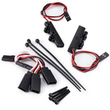 RCBENECO RC Light Bar Kit Front and Rear Lights Set for ARRMA 1/16 Gorgon GROM 4X4 & Quake GROM 4X4 RC Car Upgrade