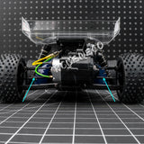 Aluminum Alloy Rear CVD Drive Shafts Dogbone for 1/10 Tamiya DT02 DF03 RC Buggy Upgrade Parts#Color:1Pair