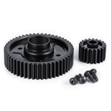 RCBENECO Steel Center Diff Output Gear 51T Input Gear 20T Medium Differential Gear Set for TRA-XXAS 1/5 X-MAXX 8S 1/6 XRT