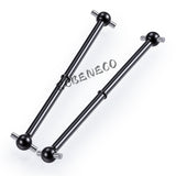 Aluminum Alloy Rear CVD Drive Shafts Dogbone for 1/10 Tamiya DT02 DF03 RC Buggy Upgrade Parts#Color:1Pair