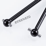 Aluminum Alloy Rear CVD Drive Shafts Dogbone for 1/10 Tamiya DT02 DF03 RC Buggy Upgrade Parts#Color:1Pair