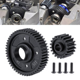 RCBENECO Steel Center Diff Output Gear 51T Input Gear 20T Medium Differential Gear Set for TRA-XXAS 1/5 X-MAXX 8S 1/6 XRT