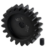 RCBENECO Carbon Steel 1.5M 20T/25T Gears 5mm Bore Pinion Motor Gear for 1/5 X-MAXX 1/6 4WD XRT RC Car Upgrade