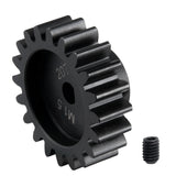 RCBENECO Carbon Steel 1.5M 20T/25T Gears 5mm Bore Pinion Motor Gear for 1/5 X-MAXX 1/6 4WD XRT RC Car Upgrade