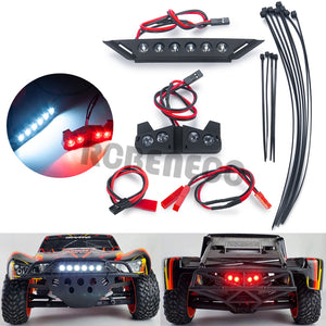 Front Headlights and Rear Taillight Set 6-8.4v for TRAXXAS SLASH 4x4 2wd VXL, XL-5 1/10 RC Car