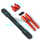 RC Body Post Mounts Metal Front and Rear Shell Column for Axial SCX10 90046 90047