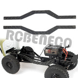 1 Pair Carbon Fibre Chassis Main Frame Rail for Axial SCX24