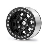 4PCS 1.9" Alloy Beadlock RC Rims 27mm Width Wheel Hub for TRX-4 SCX10 90046 AXI03007 D90 Redcat Gen8 1/10 RC Crawler Car