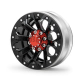 1/2/4pcs 1.9'' Alloy Metal Beadlock Wheel Rims for AXIAL SCX10 D90 TRX4 1/10 RC Crawler