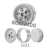 1.9inch Alloy Metal Beadlock Wheel Rims for TRX4 SCX10 D90