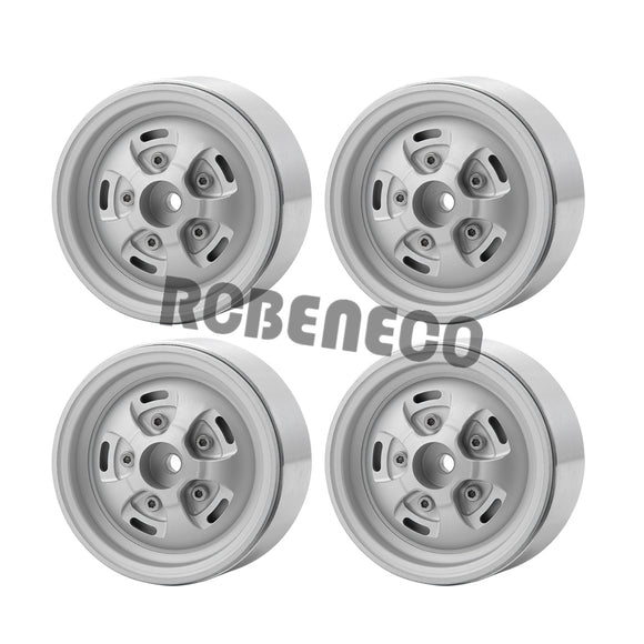 1.9inch Alloy Metal Beadlock Wheel Rims for TRX4 SCX10 D90