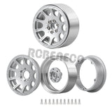 1/2/4pcs 1.9'' Alloy Beadlock Wheel Rims for AXIAL SCX10 D90 TRX4 1/10 RC Crawler