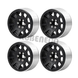 1/2/4pcs 1.9'' Alloy Beadlock Wheel Rims for AXIAL SCX10 D90 TRX4 1/10 RC Crawler