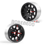 1/2/4pcs 1.9'' Alloy Beadlock Wheel Rims for AXIAL SCX10 D90 TRX4 1/10 RC Crawler