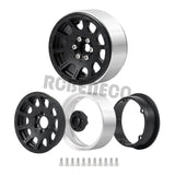 1/2/4pcs 1.9'' Alloy Beadlock Wheel Rims for AXIAL SCX10 D90 TRX4 1/10 RC Crawler