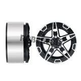 1/2/4pcs 1.9inch Alloy Beadlock Wheel Rims for TRX4 SCX10 D90