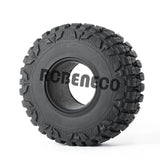 4pcs 1.9inch Rubber Tyres Wheel Tires 112mm for Wraith 90018 SCX10 D90 TRX4