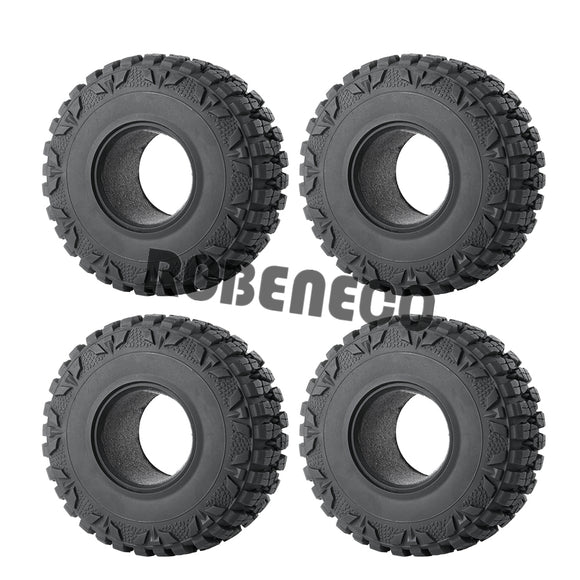 4pcs 1.9inch Rubber Tyres Wheel Tires 112mm for Wraith 90018 SCX10 D90 TRX4