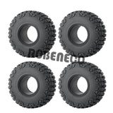 4pcs 1.9inch Rubber Tyres Wheel Tires 112mm for Wraith 90018 SCX10 D90 TRX4