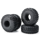 4pcs 1.9inch Rubber Tyres Wheel Tires 123mm for Axial SCX10 II TRX4