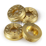 4pcs Brass RC Internal Wheel Weight Stack Counterweight for 1.9"/2.2" Beadlock Wheels Rims 1/10 RC Crawler Car