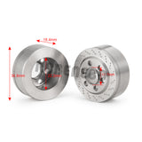 2pcs Metal Internal Counterweight Balance Weight for 2.2inch Wheel Rims 1/10 RC Crawler